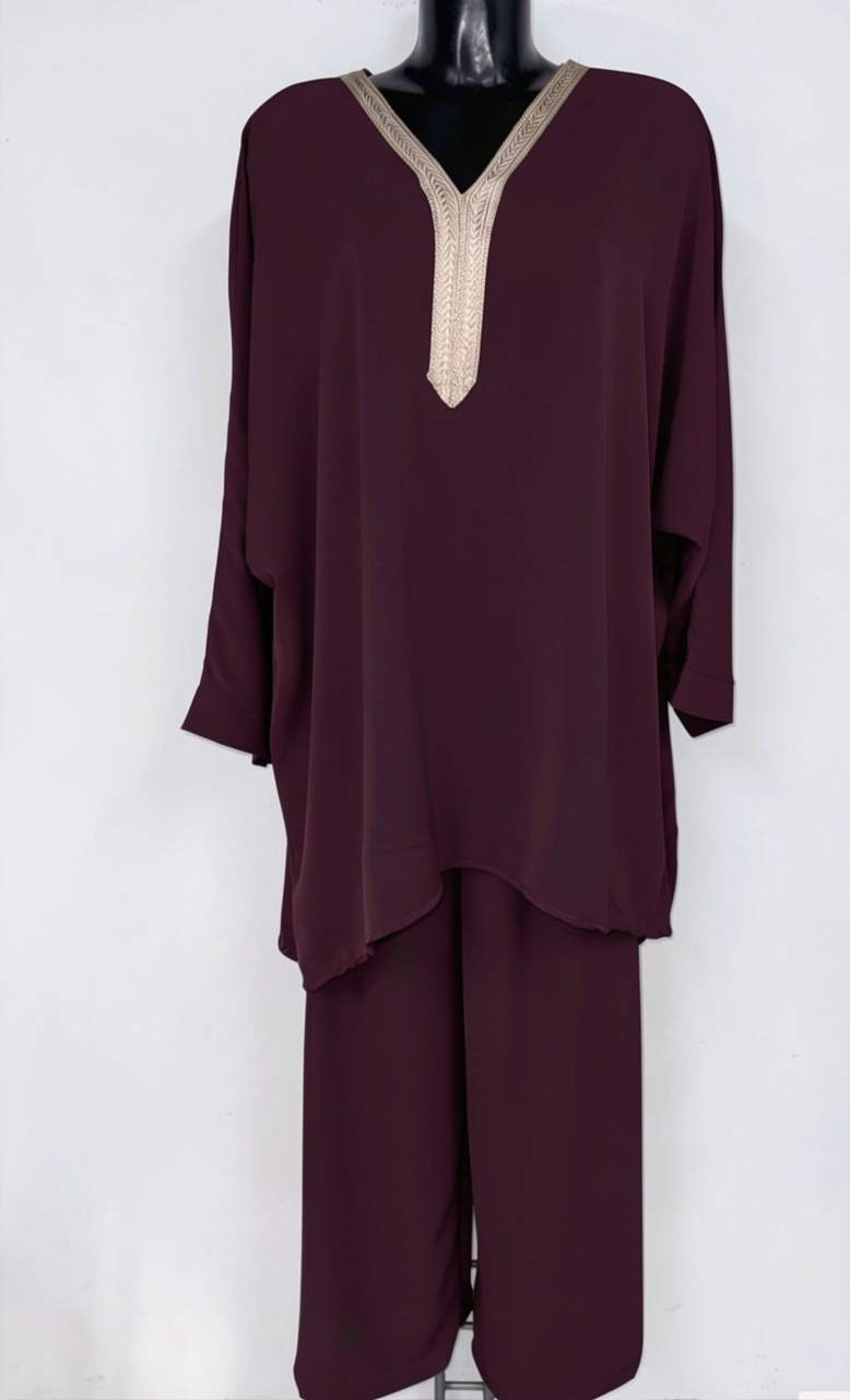 Ensemble Esmeralda chocolat