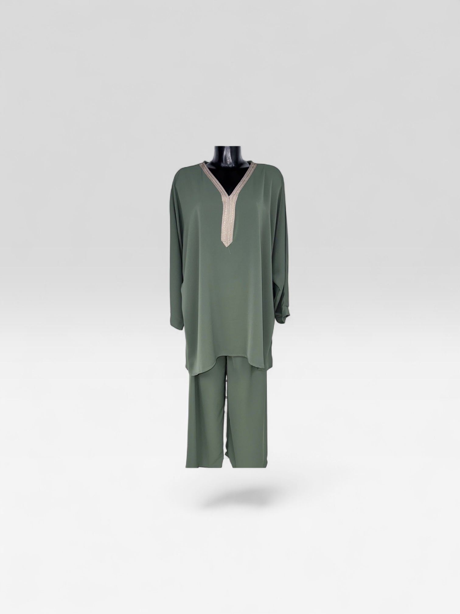 Ensemble Esmeralda olive