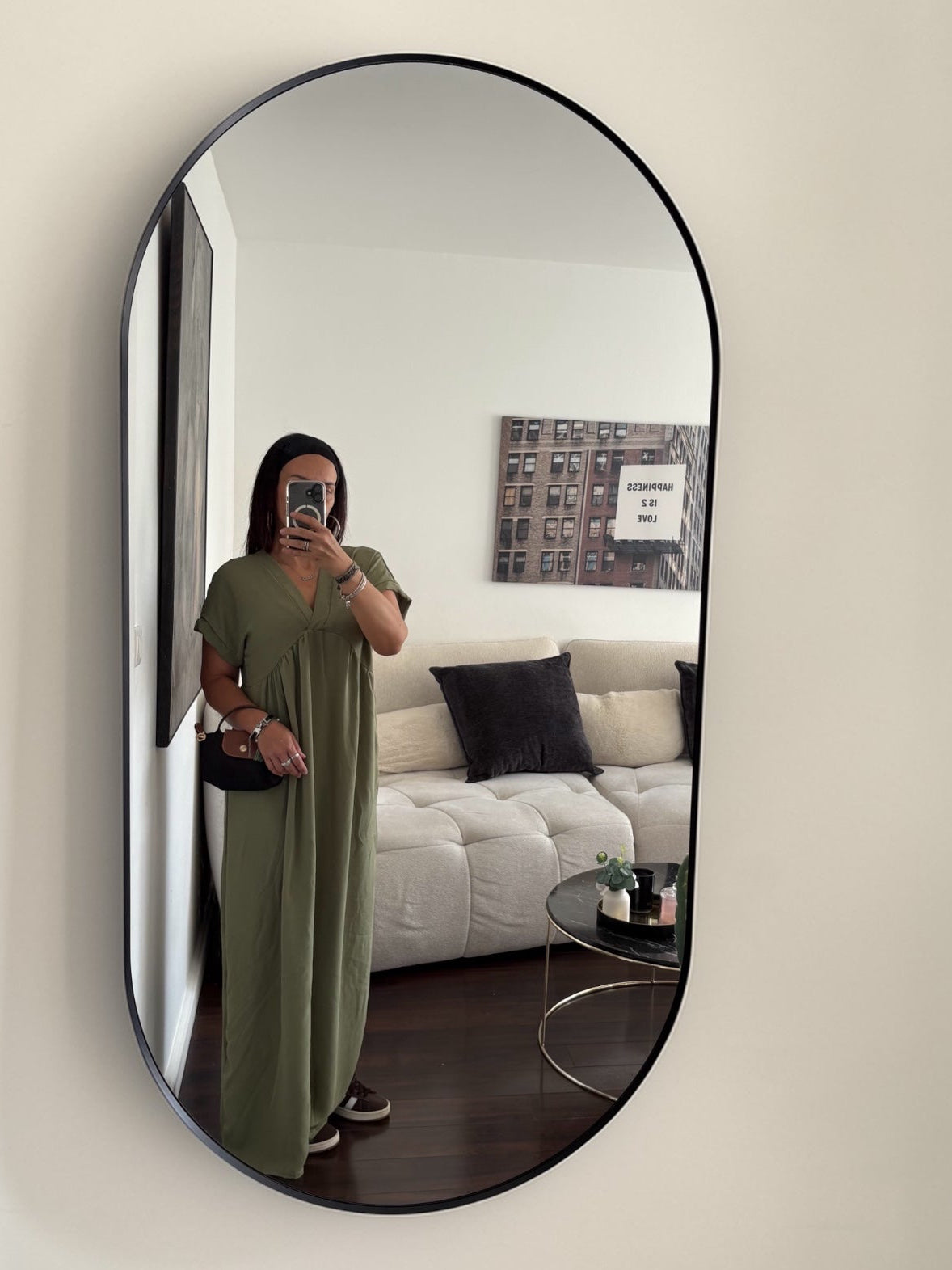 Robe orlane kaki