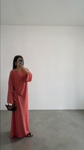 Robe fluide terracota
