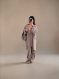 Ensemble Esmeralda taupe