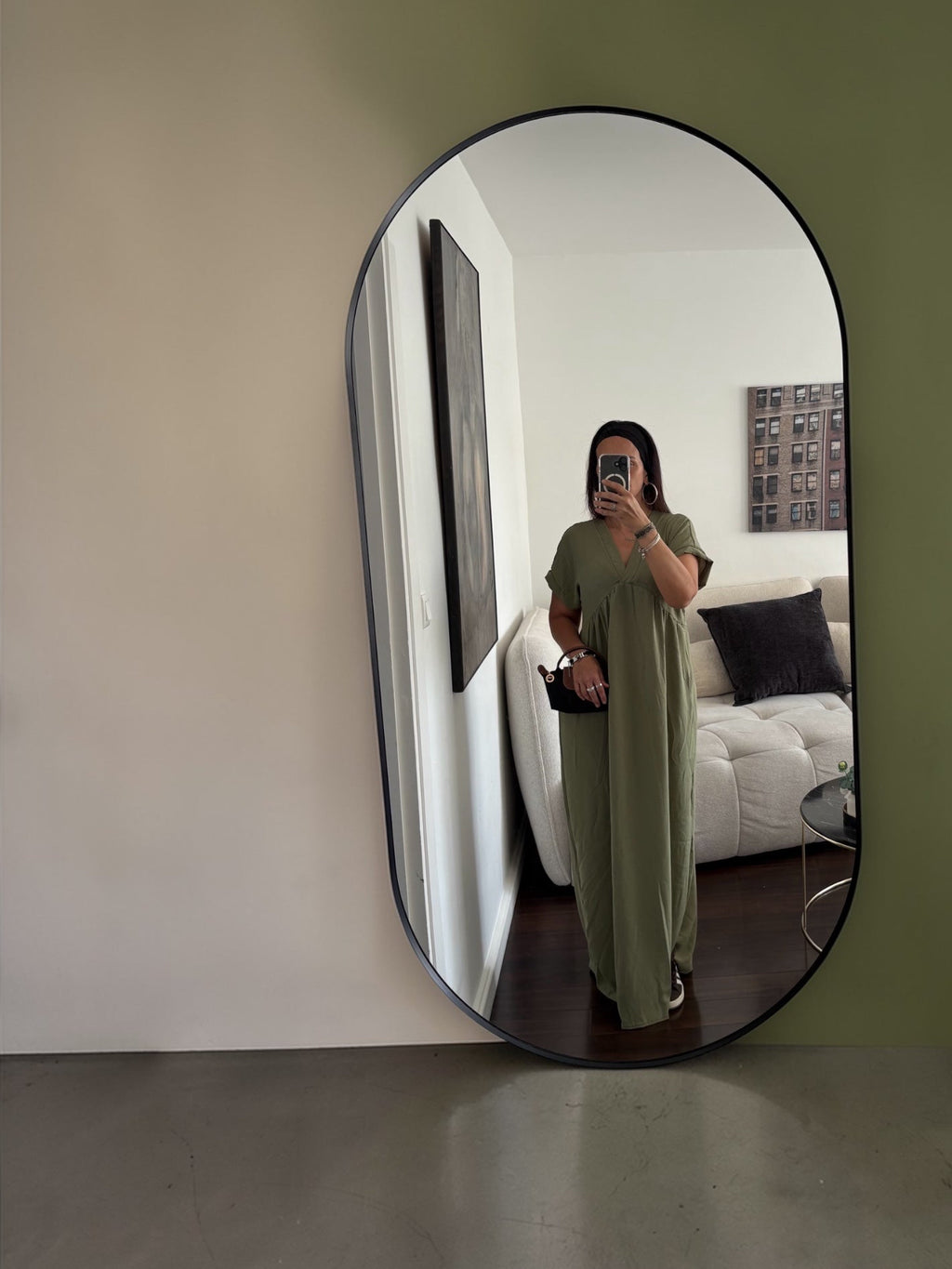 Robe orlane kaki